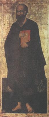 Святой апостол Павел. Икона. Около 1516 года. Ярославский историко-архитектурный музей-заповедник  
