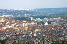Вид на город с холма Фурвьер