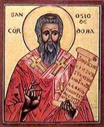 Икона святителя Осии исповедника, епископа Кордовского